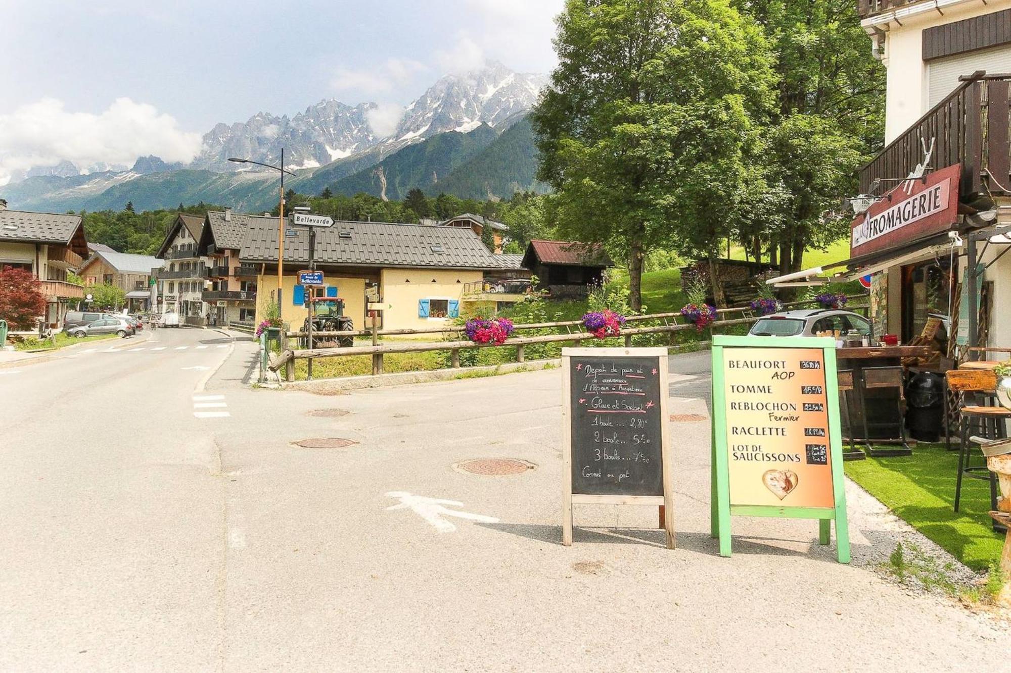 Bellevarde Apt - Newly Renovated - Central - Beside Tmb Start/End Les Houches Eksteriør bilde
