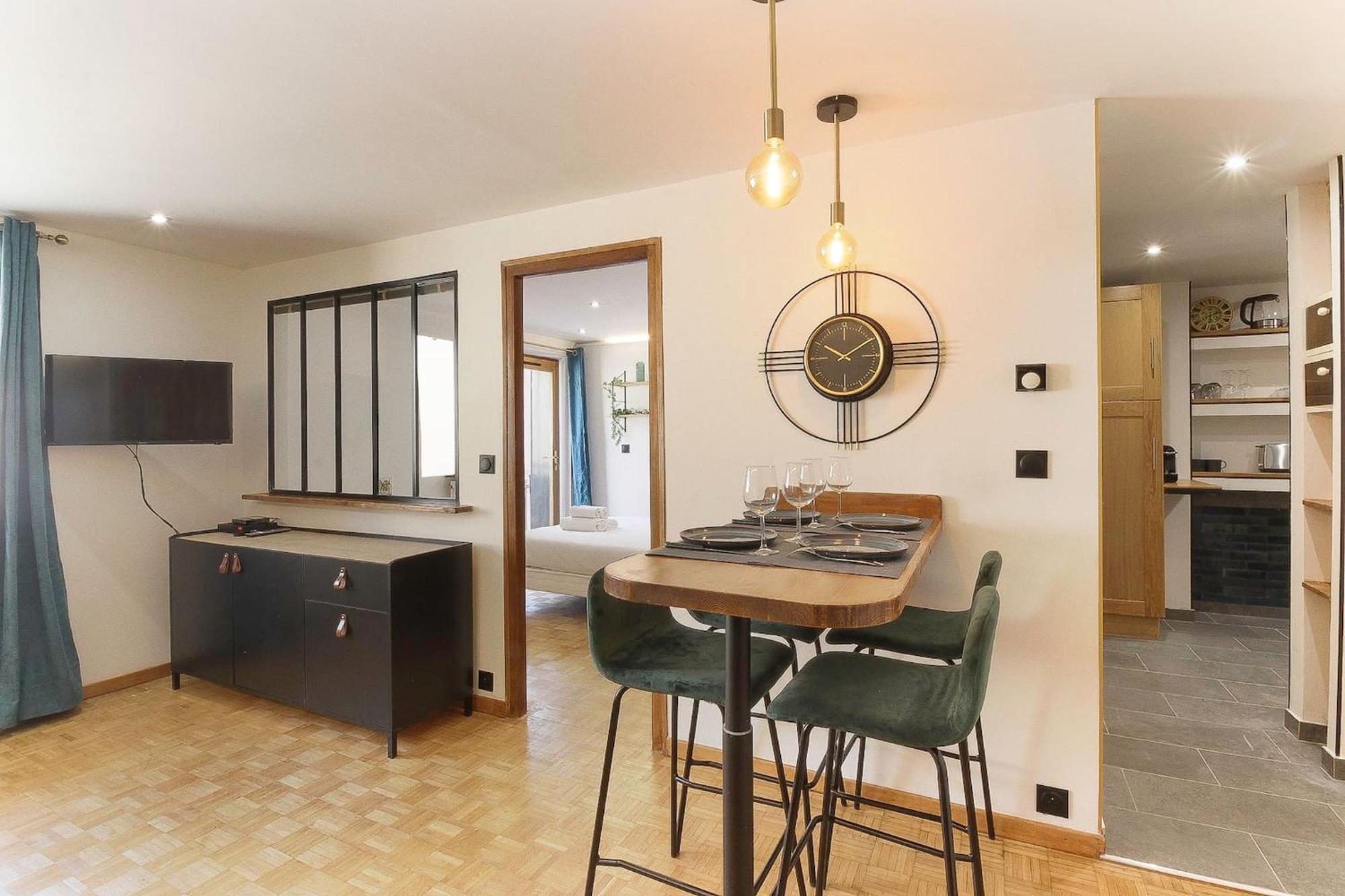 Bellevarde Apt - Newly Renovated - Central - Beside Tmb Start/End Les Houches Eksteriør bilde