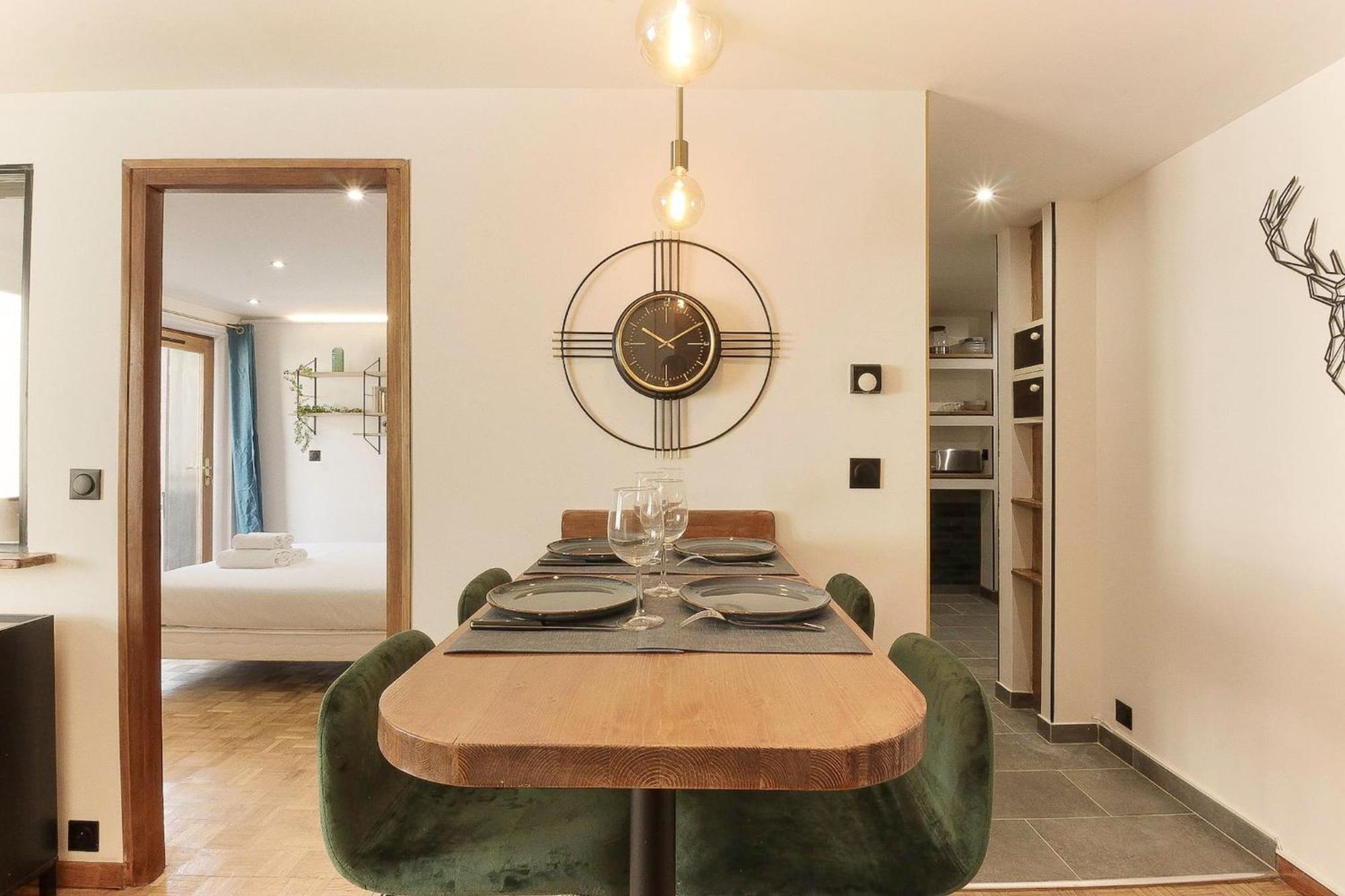 Bellevarde Apt - Newly Renovated - Central - Beside Tmb Start/End Les Houches Eksteriør bilde