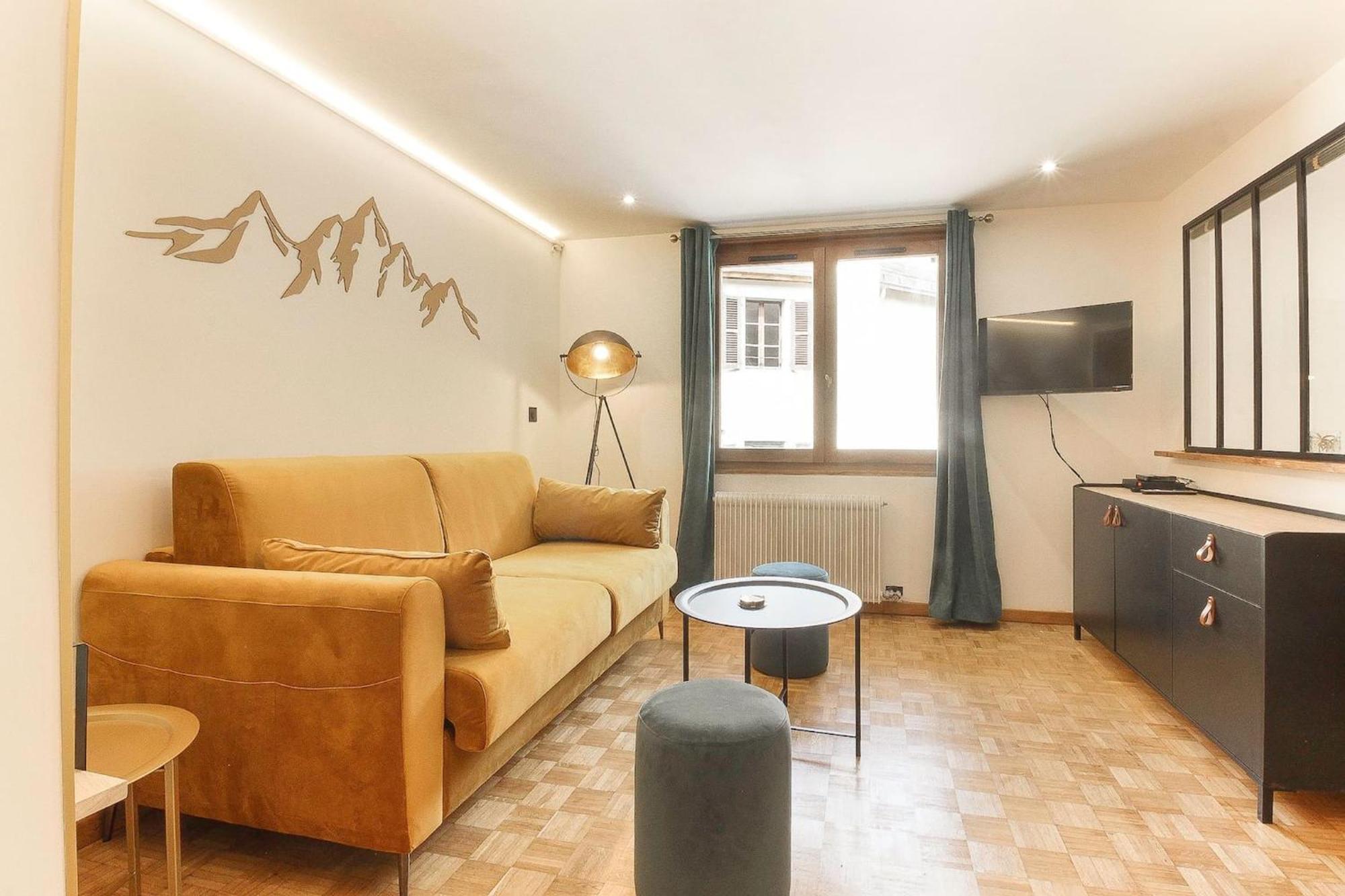 Bellevarde Apt - Newly Renovated - Central - Beside Tmb Start/End Les Houches Eksteriør bilde